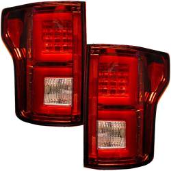 Recon - Recon 264468RD OLED Tail Lights Red Lens 18-20 Ford F150 - Image 2