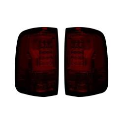 Recon - Recon 264378RD OLED Tail Lights Red Lens 04-08 Ford F150 - Image 1