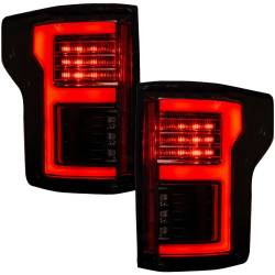 Recon - Recon 264268LEDRBK LED Tail Lights Red Smoked Lens 15-17 F150/17-19 Raptor - Image 2