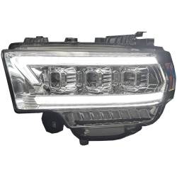 Recon - Recon 264386CLCS LED Projector HeadLights Clear Lens for 19-23 RAM HD - Image 2