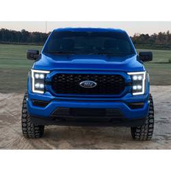 Recon - Recon 264490BKCS LED HeadLights Smoked Lens 21-23 Ford F150 - Image 1