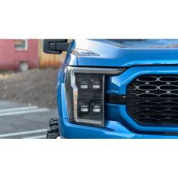 Recon - Recon 264490BKCS LED HeadLights Smoked Lens 21-23 Ford F150 - Image 4