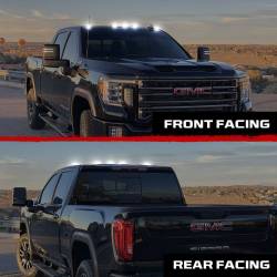 Recon - Recon 264158BKHPWH LED Cab Roof Lights Smoked/White for 20-23 Silverado/Sierra - Image 3