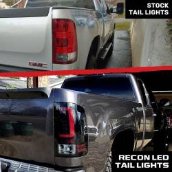 Recon - Recon 264389BK OLED Tail Lights Smoked Lens 07-13 GMC Sierra - Image 4