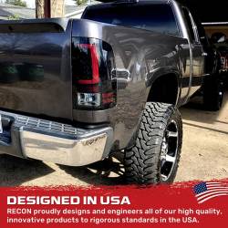 Recon - Recon 264389CL OLED Tail Lights Clear Lens 07-13 GMC Sierra - Image 3