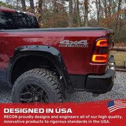 Recon - Recon 264338BK OLED Tail Lights Smoked Lens For19-23 RAM 1500 - Image 3