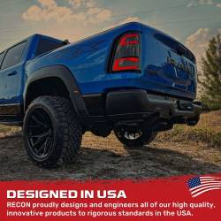 Recon - Recon 264338LEDBK OLED Tail Lights Smoked Lens For19-23 RAM 1500 - Image 2