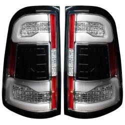 Recon - Recon 264338LEDCLX OLED Tail Lights Clear Lens For19-23 RAM 1500 - Image 1