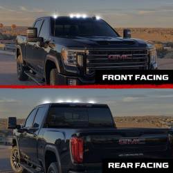 Recon - Recon 264158CLHPWH LED Cab Roof Light Kit Clear/White for 20-23 Silverado/Sierra - Image 3