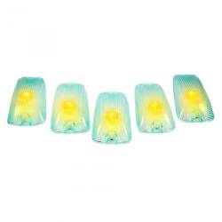 Recon - Recon 264159SW LED Cab Roof Light Kit Super White/Amber 88-02 GM C/K Truck - Image 2
