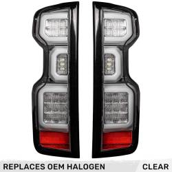 Recon - Recon 264397CL OLED Tail Lights Clear Lens 19-25 Silverado 1500/HD - Image 1