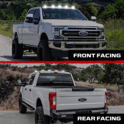 Recon - Recon 264342BKHPWH LED Cab Roof Light Kit Smoked/White 17-25 Super Duty - Image 3