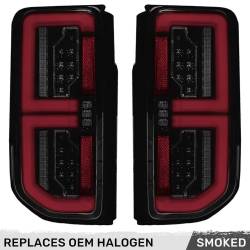 Recon - Recon 264279BK OLED Tail Lights Smoked Lens 21-24 Ford Bronco - Image 1