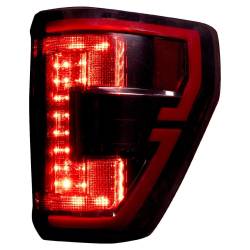 Recon - Recon 264568LEDRBK OLED Tail Lights Red Smoked Lens 21-23 Ford F150 w/BLIS - Image 2