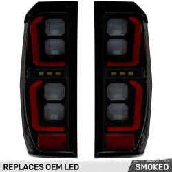 Recon - Recon 264398LEDBK OLED Tail Lights Smoked Lens 19-25 GMC Sierra 1500/HD - Image 1