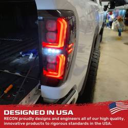 Recon - Recon 264398LEDBK OLED Tail Lights Smoked Lens 19-25 GMC Sierra 1500/HD - Image 3
