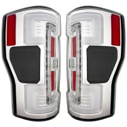 Recon - Recon 264399CL OLED Tail Lights Clear Lens 20-22 Ford Super Duty - Image 2