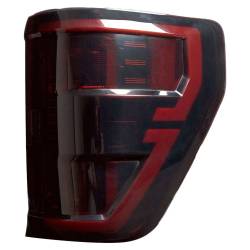 Recon - Recon 264568RBK OLED Tail Lights Red Smoked Lens 21-23 Ford F150 w/BLIS - Image 2