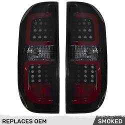 Recon - Recon 264288BK LED Tail Lights Smoked Lens for 14-21 Toyota Tundra - Image 1