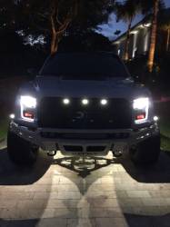 Recon - Recon 264139BK LED Fender/Grille Marker Light Kit Red/Amber 09-14 F150 Raptor - Image 3
