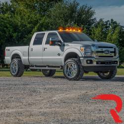 Recon - Recon 264142AM LED Cab Roof Light Kit Amber/Amber 99-16 Super Duty - Image 2