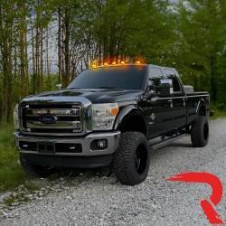 Recon - Recon 264142AM LED Cab Roof Light Kit Amber/Amber 99-16 Super Duty - Image 3