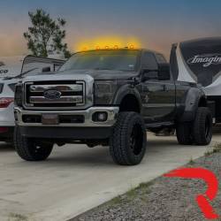 Recon - Recon 264142AM LED Cab Roof Light Kit Amber/Amber 99-16 Super Duty - Image 4