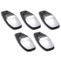 Recon - Recon 264346CLS LED Cab Roof Light Kit Clear/White/Amber for 19-23 RAM HD - Image 2