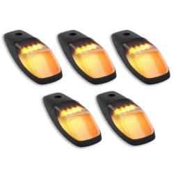 Recon - Recon 264346CLS LED Cab Roof Light Kit Clear/White/Amber for 19-23 RAM HD - Image 3