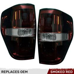 Recon - Recon 264368RBK LED Tail Lights Red Smoked Lens 09-14 Ford F150/Raptor - Image 1