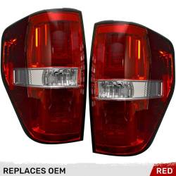 Recon - Recon 264368RD LED Tail Lights Red Lens 09-14 Ford F150/Raptor - Image 1