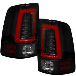 Recon - Recon 264369BK OLED Tail Lights Smoked Lens for 09-18 RAM Trucks - Image 2