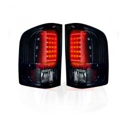 Recon - Recon 264291BK OLED Tail Lights Smoked Lens 07-13 Silverado 1500/HD - Image 2