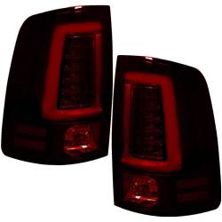 Recon - Recon 264369RBK OLED Tail Lights Red Smoked Lens for 09-18 RAM Trucks - Image 2