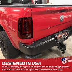Recon - Recon 264369RD OLED Tail Lights Red Lens for 09-18 RAM Trucks - Image 3