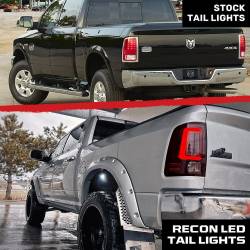Recon - Recon 264369RD OLED Tail Lights Red Lens for 09-18 RAM Trucks - Image 4