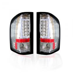 Recon - Recon 264291CL OLED Tail Lights Clear Lens 07-13 Silverado 1500/HD - Image 1