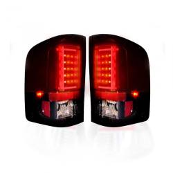 Recon - Recon 264291RBK OLED Tail Lights Red Smoked Lens 07-13 Silverado 1500/HD - Image 2