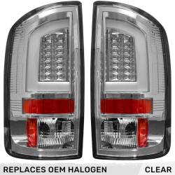 Recon - Recon 264371CL OLED Tail Lights Clear Lens for 02-06 RAM Trucks - Image 1