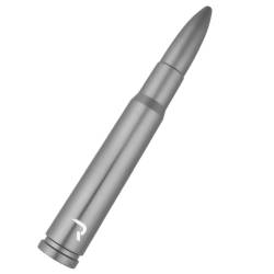 Recon - Recon 264ANT50BR 5" Aluminum 50 Cal Universal Stubby Antenna-Silver - Image 2