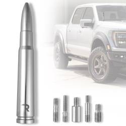 Recon - Recon 264ANT50CH 5" Aluminum 50 Cal Universal Stubby Antenna-Chrome - Image 1