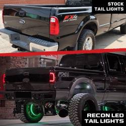 Recon - Recon 264293CL OLED Tail Lights Clear Lens 08-16 Ford Super Duty - Image 4