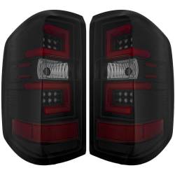Recon - Recon 264297BK OLED Tail Lights Smoked Lens 16-18 Silverado 1500/HD - Image 2