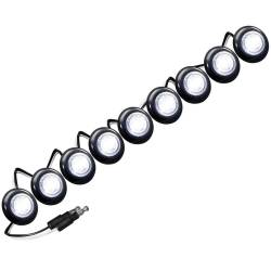 Recon - Recon 264227WHBK Universal LED Air Damn Light Kit 9pc. Smoked/White - Image 2