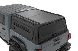 Rough Country Suspension Systems - Rough Country 73405 Modular Truck Bed Cap Black for 20-25 Gladiator JT 5' Bed - Image 1