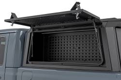 Rough Country Suspension Systems - Rough Country 73405 Modular Truck Bed Cap Black for 20-25 Gladiator JT 5' Bed - Image 4