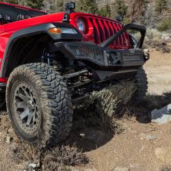 Go Rhino - Go Rhino 332100T Rockline Front Bumper Lower Steel Skid Plate for Wrangler JL - Image 7