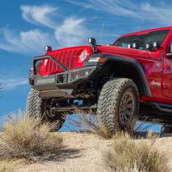 Go Rhino - Go Rhino 332100T Rockline Front Bumper Lower Steel Skid Plate for Wrangler JL - Image 9