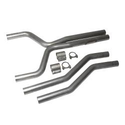 BBK Performance Parts - BBK Performance 2.75" Long X-Pipe w/o Converters 10-11 Camaro RS 3.6L 4024 - Image 56