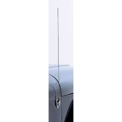 Rugged Ridge 11131.01 Antenna Cover Stainless Steel for Jeep Wrangler